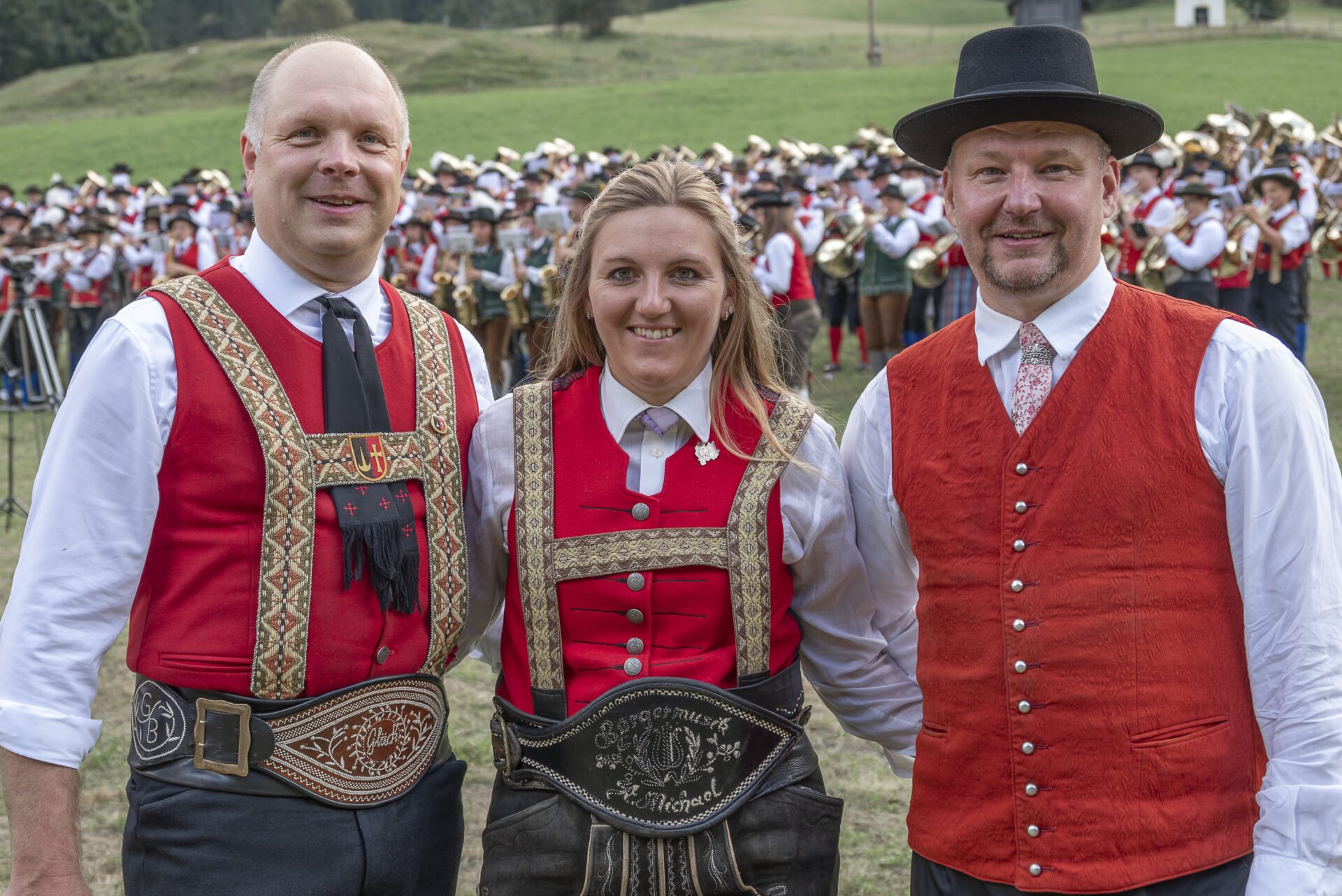 Günther Binggl, Christina Gell und Christian Berchthaler